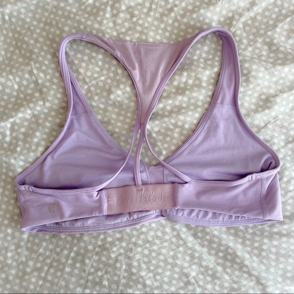 Lululemon lavender racerback bra - Picture 2 of 2